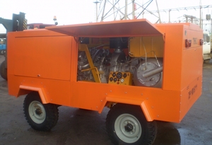 Прицепной компрессора ПВ-10/8М1