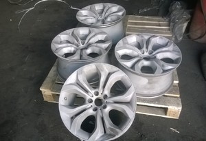 Чистка литых дисков пескоструем