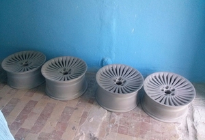 Чистка литых дисков от коррозии