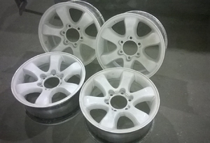 Чистка литых дисков