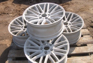 Чистка литых дисков