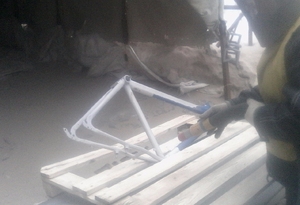 Чистка рамы велосипеда