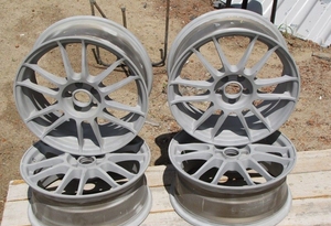 Чистка литых дисков пескоструем