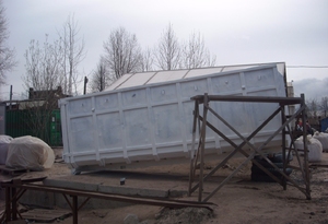 Чистка кузова грузового автомобиля