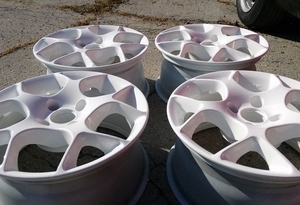 Очистка литых дисков