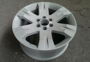 Пескоструйная очистка литого диска