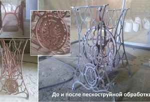 Очистка старых изделий от ржавчины