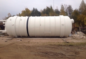 Пескоструйная очистка резервуаров