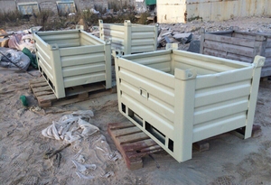 Чистка поддонов пескоструем