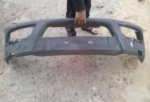 Пескоструйная очистка бампера автомобиля