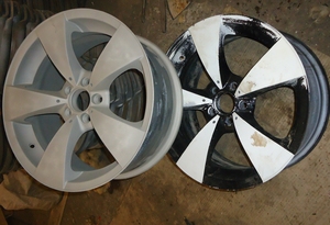 Чистка литых дисков