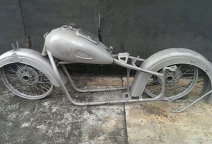 Чистка рамы мотоцикла