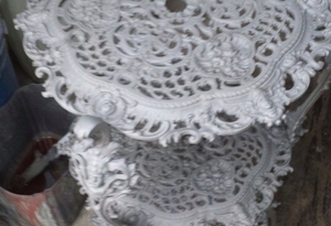 Чистка антикварных изделий