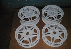 Очистка литых дисков