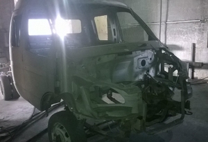 Пескоструйная очистка Газели