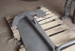 Чистка якоря от ржавчины