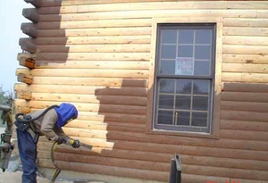 Пескоструйная очистка дома в Сургуте