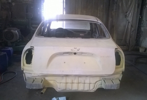 Чистка кузова автомобиля пескоструйным аппаратом