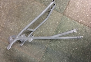 Чистка рамы мотоцикла от ржавчины