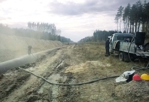 Пескоструйная очистка труб