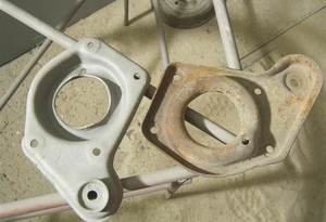 Чистка деталей пескоструем