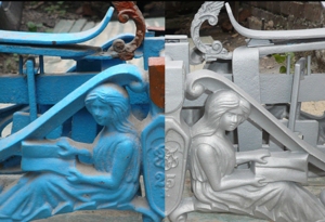 Чистка антикварных изделий