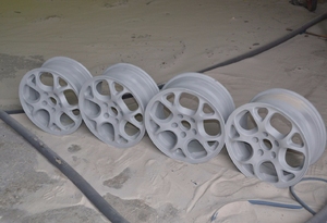 Очистка литых дисков