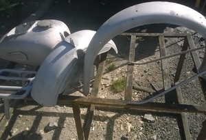 Чистка рамы мотоцикла от ржавчины