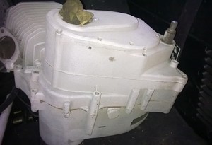 Пескоструйная очистка мотора