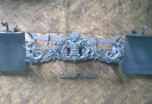 Чистка антикварных элементов