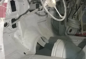 Пескоструйная очистка автомобиля