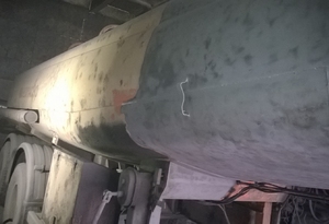 Чистка цистерн пескоструем