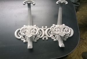 Реставрация антикварных изделий пескоструйной обработкой