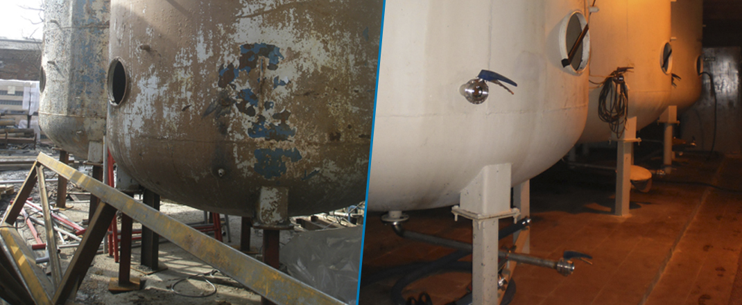 Покраска резервуаров в Сургуте