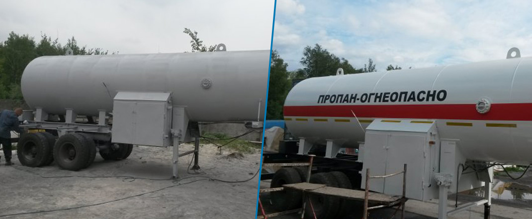 Покраска цистерн в Сургуте